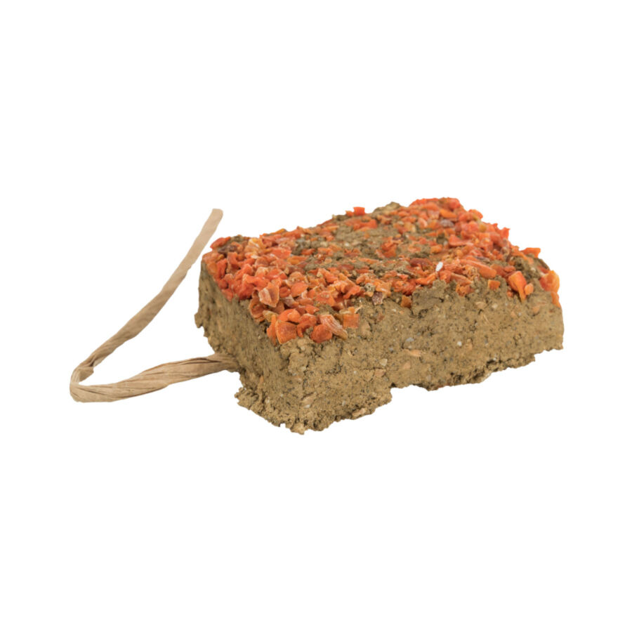 100 g Trixie Pedra de argila com cenoura suplemento para coelhos e pequenos roedores, , large Imagem n&uacute;mero 4